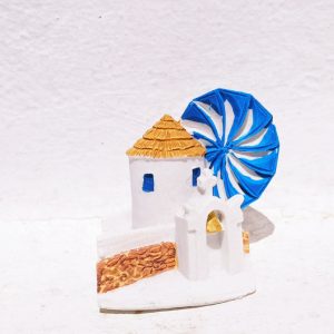 Windmill figure decoration